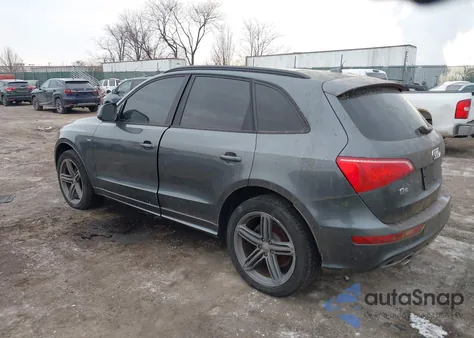 2012 Audi Q5 3.2 Premium Plus из США, поврежденный, VIN WA1DKAFP9CA123052